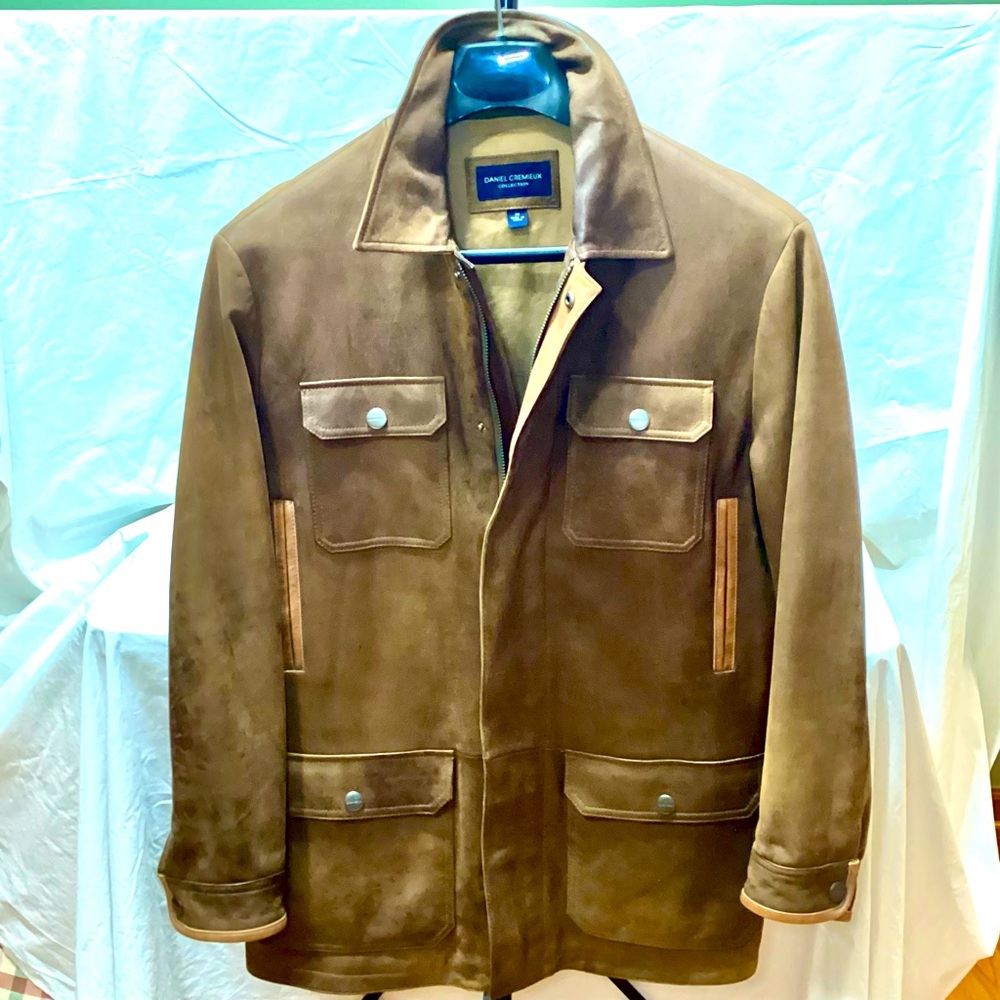 Daniel Cremieux Leather Barn Jacket